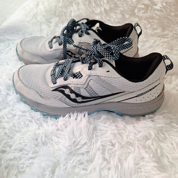 Saucony Womens Excursion Tr16 Gray Running Shoes Size 8.5 - Picture 11 of 16